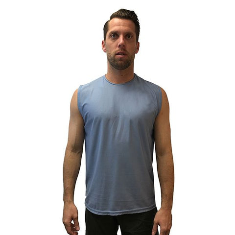 Loose Fit Sleeveless Performance Shirt For Water Sports, UPF 50+